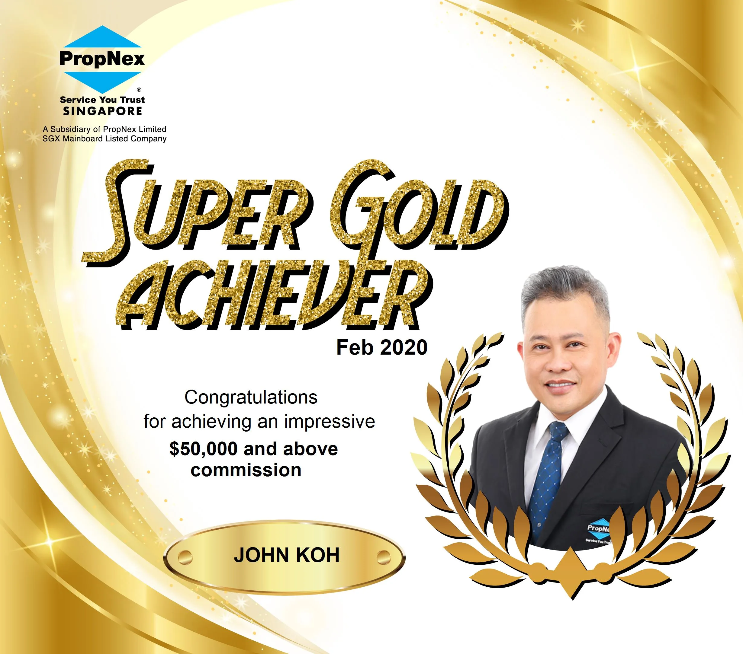 Super Gold Achiever Feb 2020